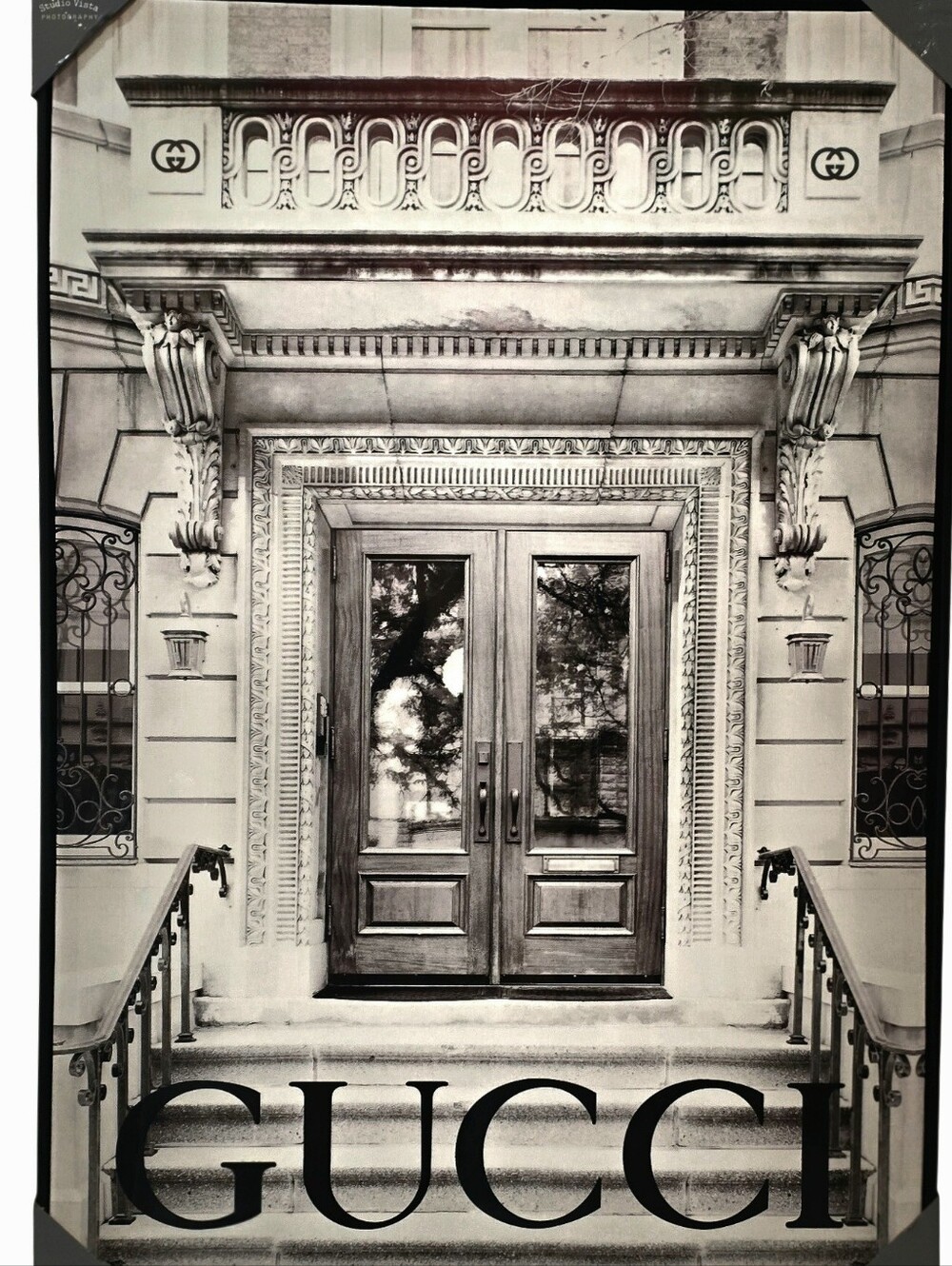 Studio Vista Photography Gucci Architectural Store Front Framed Wall Decor